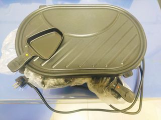 Plancha de cocina y regleta grill