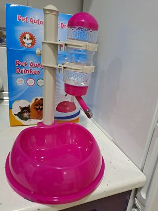 COMEDERO Y BEBEDERO AUTOMATICO