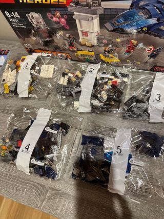 Lego super hero airport battle completo sin abrir