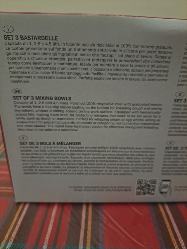 Ciotole con coperchio