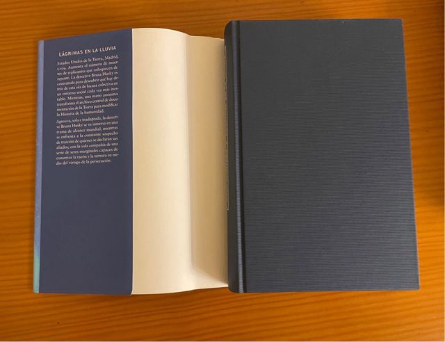 “Lágrimas en la lluvia” de Rosa Montero