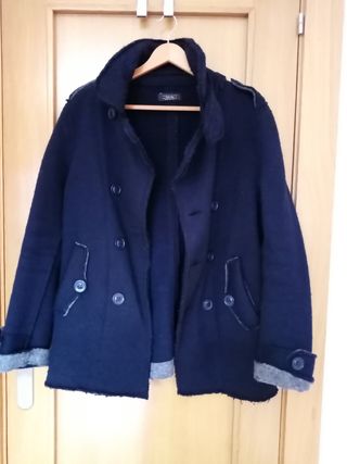 Cazadora, parka azul marino