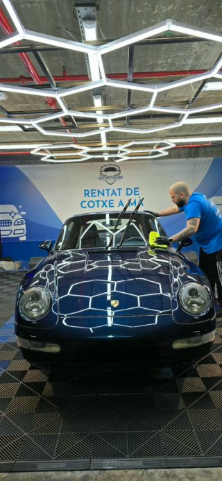 Limpieza y Detailing de coches en el Hotel  Hespe