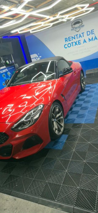 Limpieza y Detailing de coches en el Hotel  Hespe