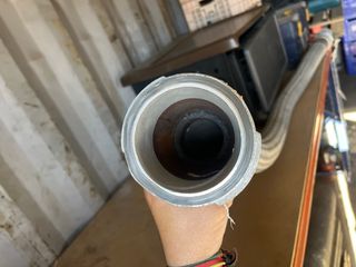 Manguera aluminio camion cisterna