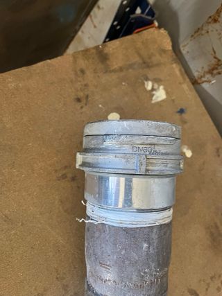 Manguera aluminio camion cisterna