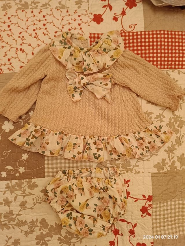 Conjunto bebé niña