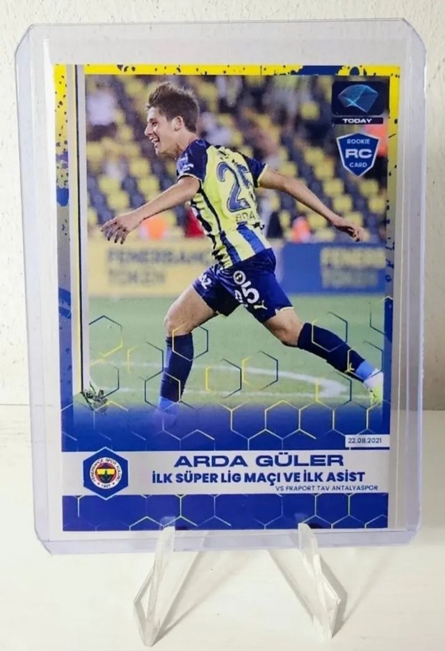 ARDA GULER -ROOKIE CARD NOVATO -FIRST SUPERLIG MAT