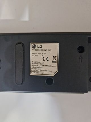 Bara de sonido lg