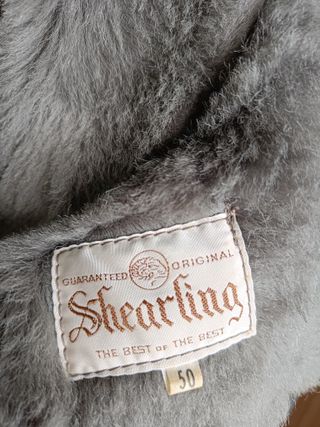 Montone Shearling grigio