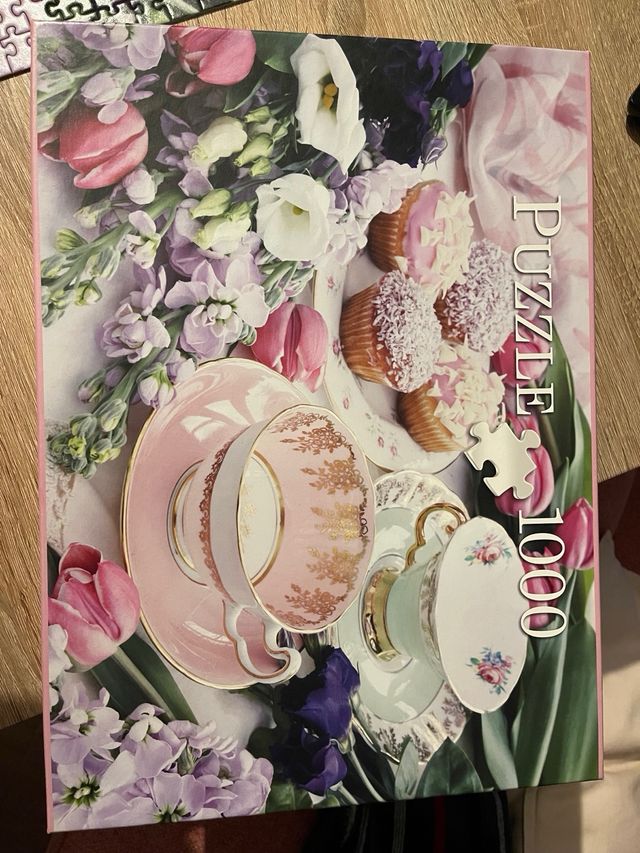 Puzzle 1000 piezas juego de te