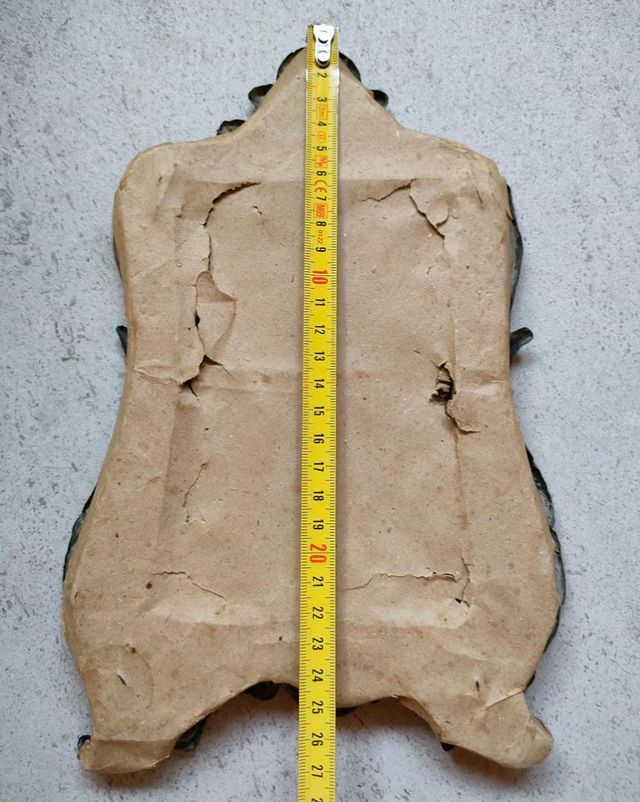 Prezioso cartagloria sec XIX con testo in latino