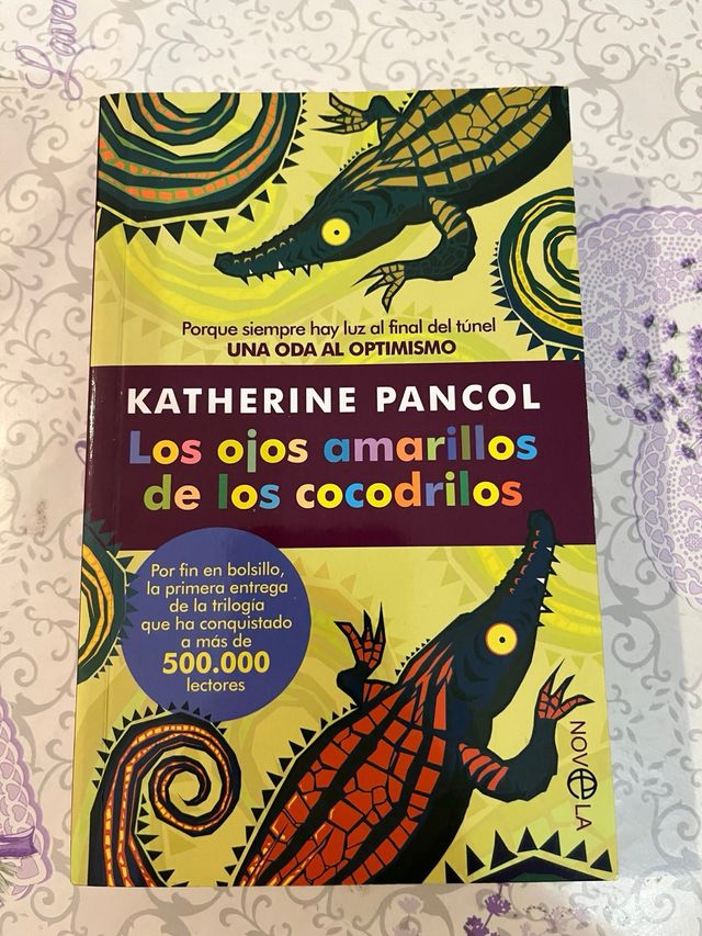 Libro “Los ojos amarillos de los cocodrilos”