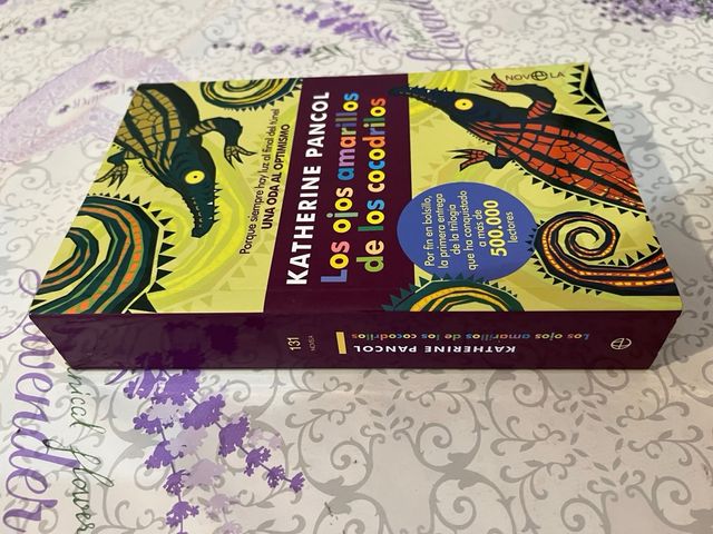 Libro “Los ojos amarillos de los cocodrilos”