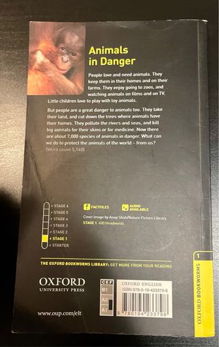 “Animals in danger” de Andy Hopkins y Joc Potter