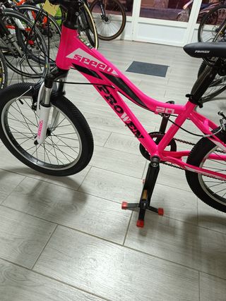 Bicicleta aluminio niña