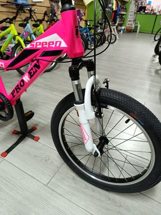 Bicicleta aluminio niña