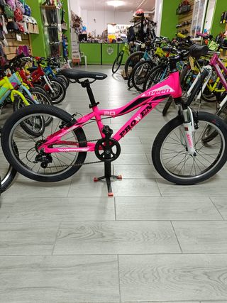 Bicicleta aluminio niña