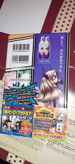 Manga my hero academia dal 1 al 14.