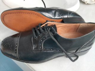 Zapatos piel negros