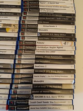 Lote Juegos PS2 PlayStation 2