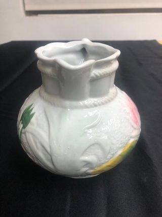 Jarra jarrón cerámica antiguo Art Nouv Noveau