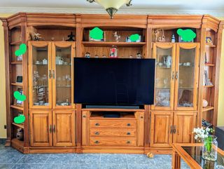 Mueble Salón. Madera maciza