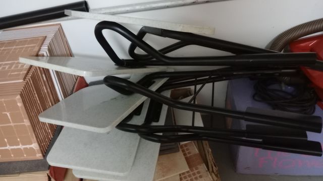 5 palas abatibles de sillas de confidente