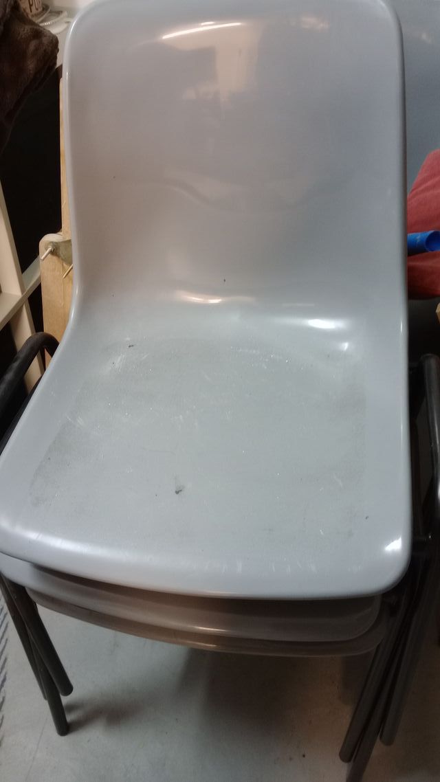 5 palas abatibles de sillas de confidente