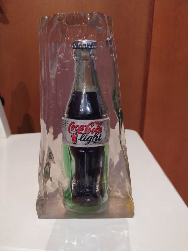 Display luminoso da Coca-Cola