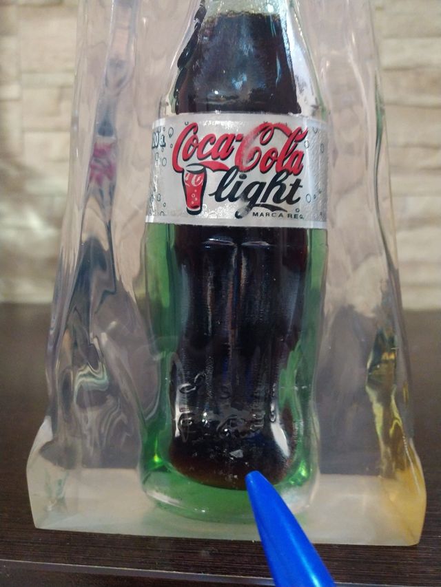 Display luminoso da Coca-Cola