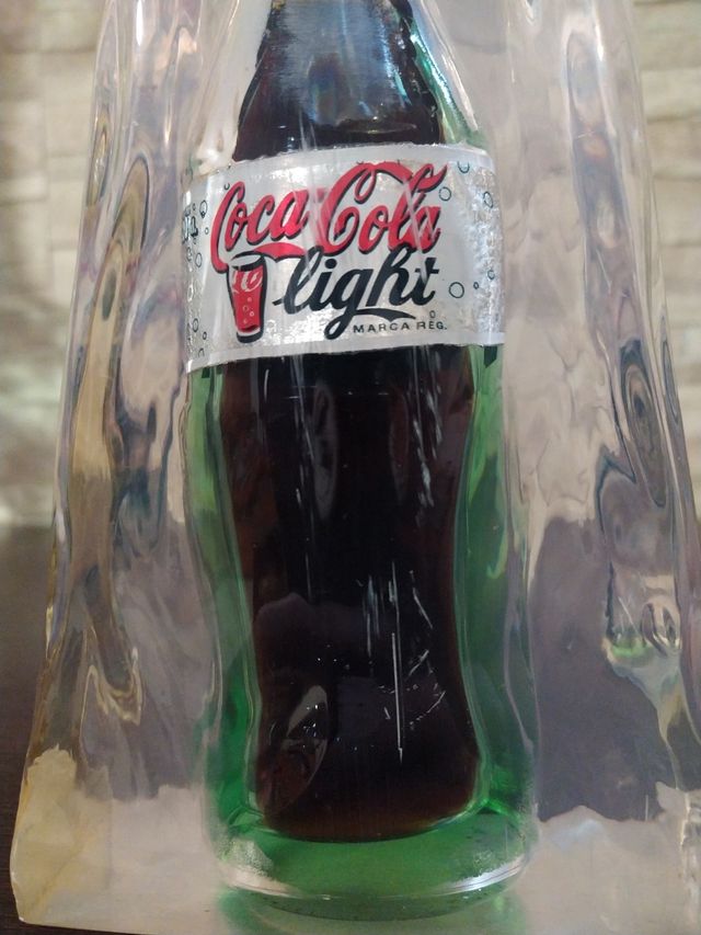 Display luminoso da Coca-Cola