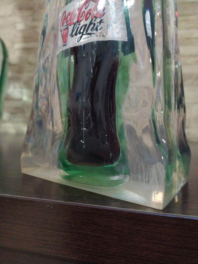 Display luminoso da Coca-Cola