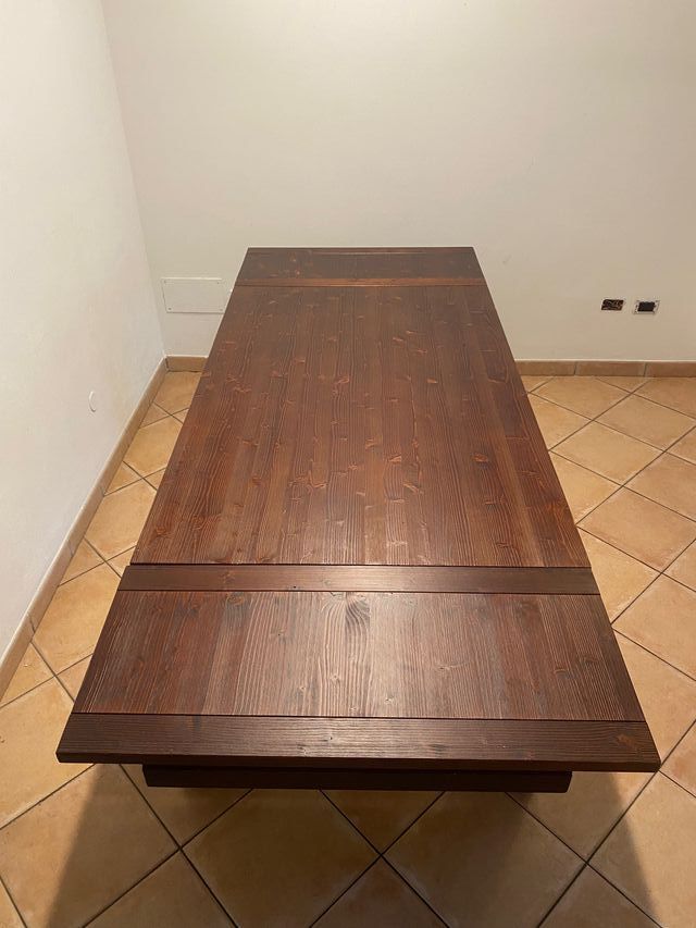 Tavolo allungabile in Abete