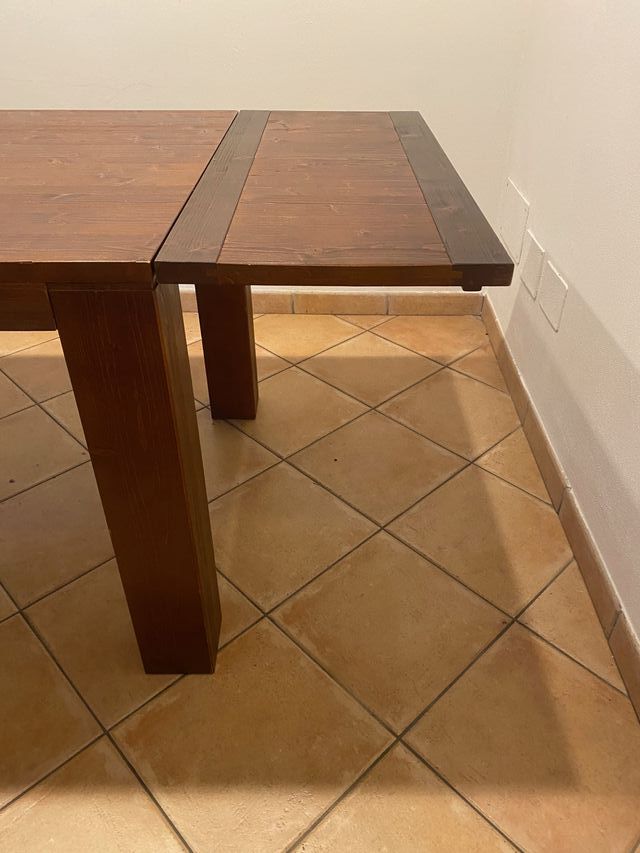 Tavolo allungabile in Abete