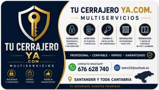 Cerrajero en Santander,alrededores aperturas 24h