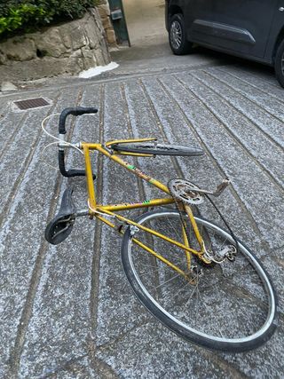 bicicleta corredores niño vintage