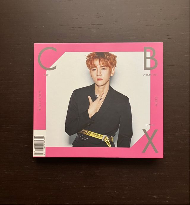 EXO CBX Girls Baekhyun japan album CD DVD