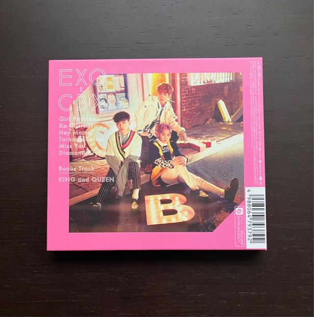 EXO CBX Girls Baekhyun japan album CD DVD