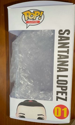 Caja Funko Pop Personalizada Santana Lopez Glee