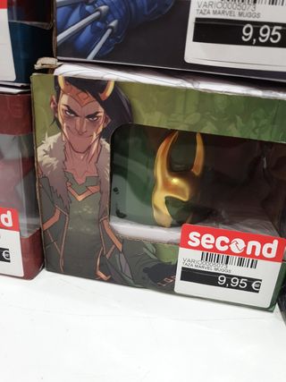 TAZA THE MARVEL MUGS