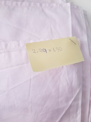 Tela sabana rosa,malva