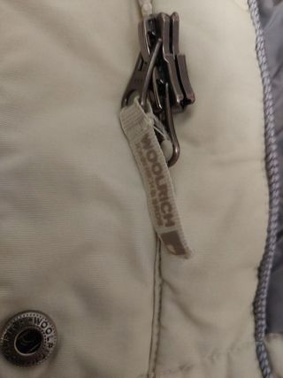 Giacca woolrich parka bianco