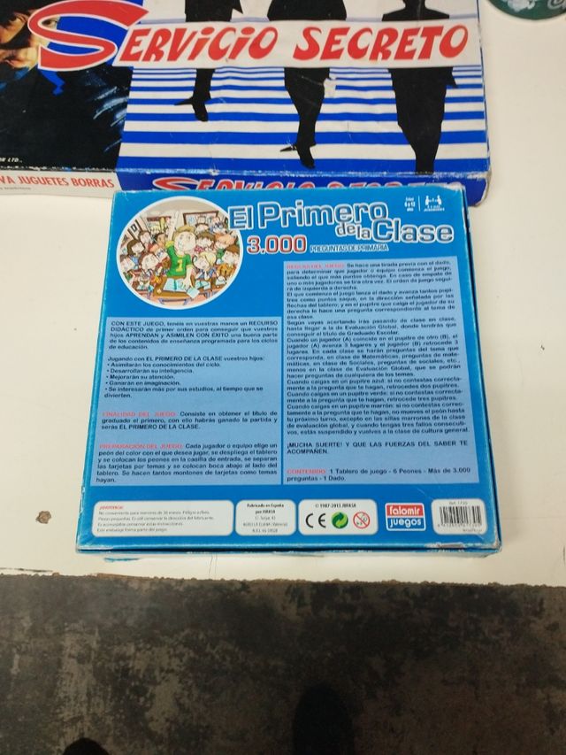 Juego el primero de la clase