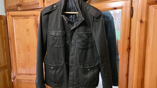 Chaqueta entretiempo Zara Man negra