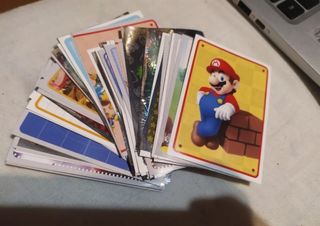 Cromos de Super Mario Bros de Panini