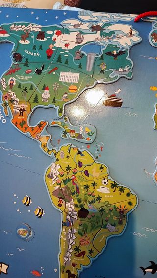 Puzzle Mapa del Mundo
