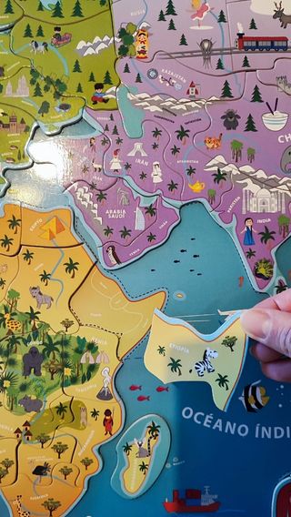 Puzzle Mapa del Mundo