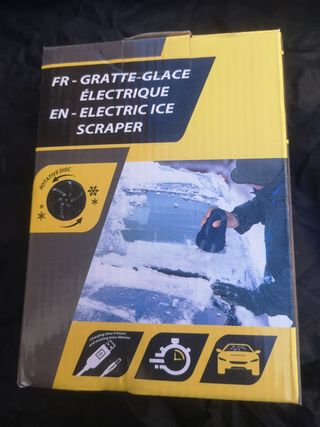 Rascador de hielo recargable electrico