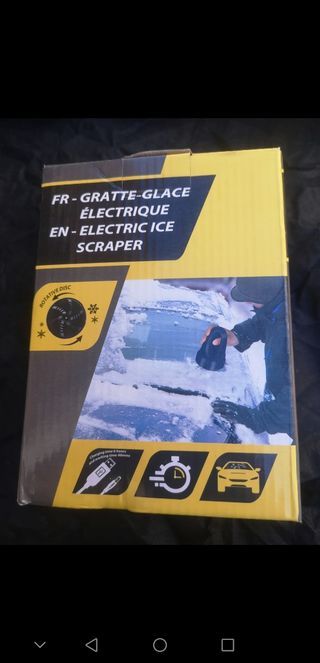 Rascador de hielo recargable electrico